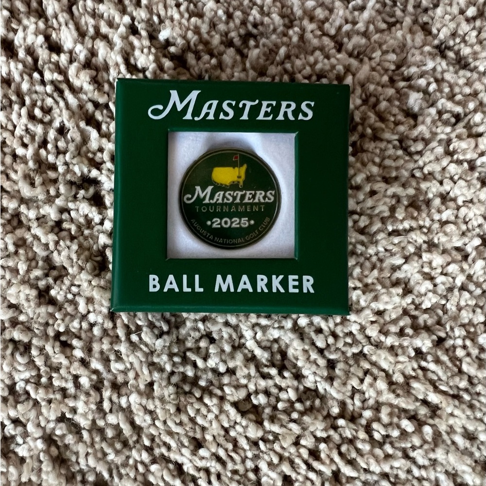 COPY - Masters Tournament 2025 Ball Marker
